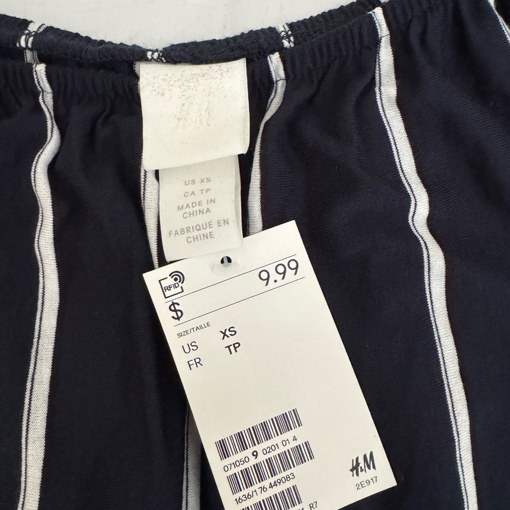 NWT H&M off the shoulder top